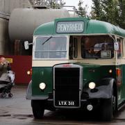 A heritage bus event was held