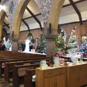 Christmas tree festival at St Augustine's Church