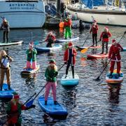 Brave the cold for some festive fun on the water