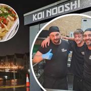 Koi Nooshi Asian street food at Barry's Waterfront
