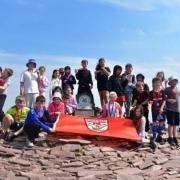 Fairfield Primary School pupils climbed Pen y Fan to raise money for sports equipment for the school