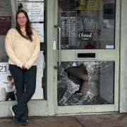 Disbelief - Jamie Walton, 39, was shocked to discover her business Studio 214 in Canvey, was broken into overnight.