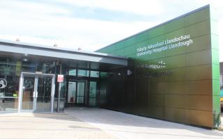 Llandough Hospital has suspended visiting 