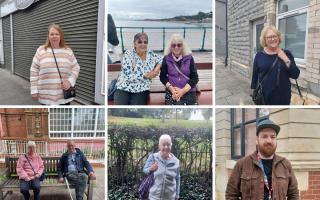 Barry and Penarth residents gave their views on Queen Elizabeth II's death and funeral